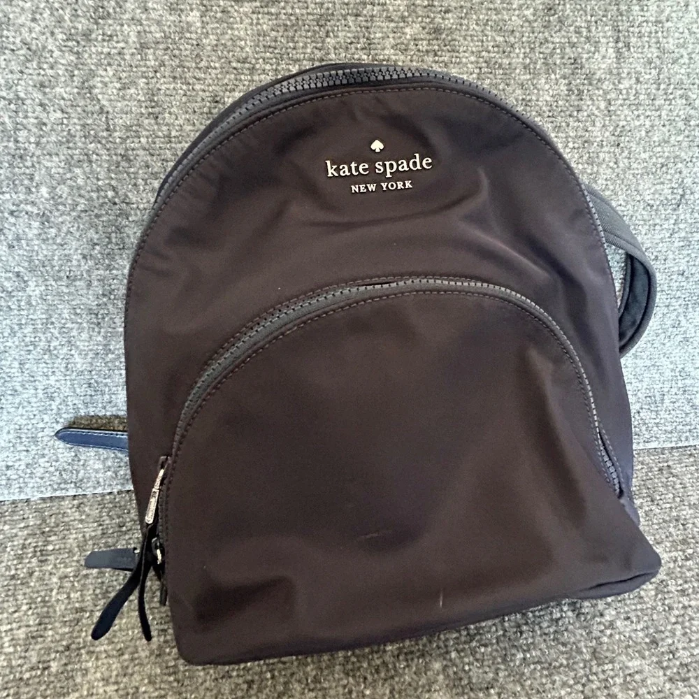 Kate Spade New York Small Nylon Backpack Navy Blue WKRU5913 Karissa